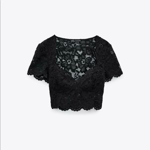 Zara Lace Top
